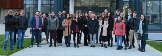 2021 Christmas lunch with the whole Functional Materials Team.